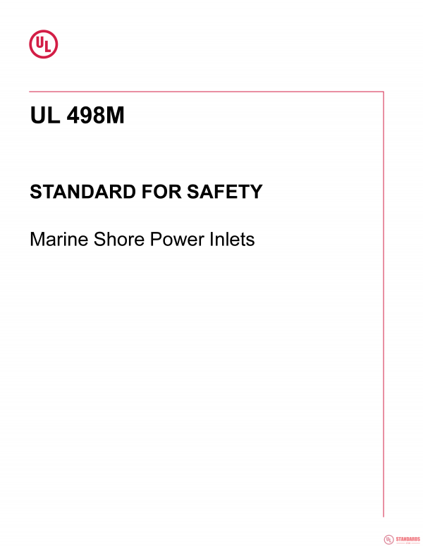 UL 498M PDF UL 498M PDF